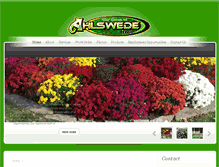 Tablet Screenshot of ahlswedegreen.com